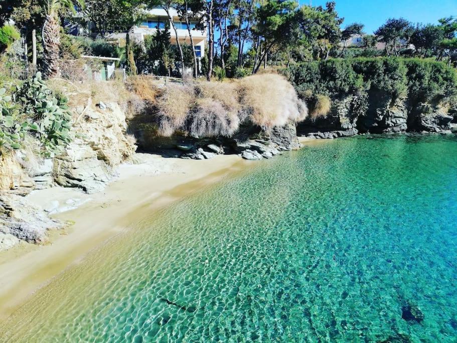 Lenico Beachfront Suites Agia Pelagia Eksteriør bilde